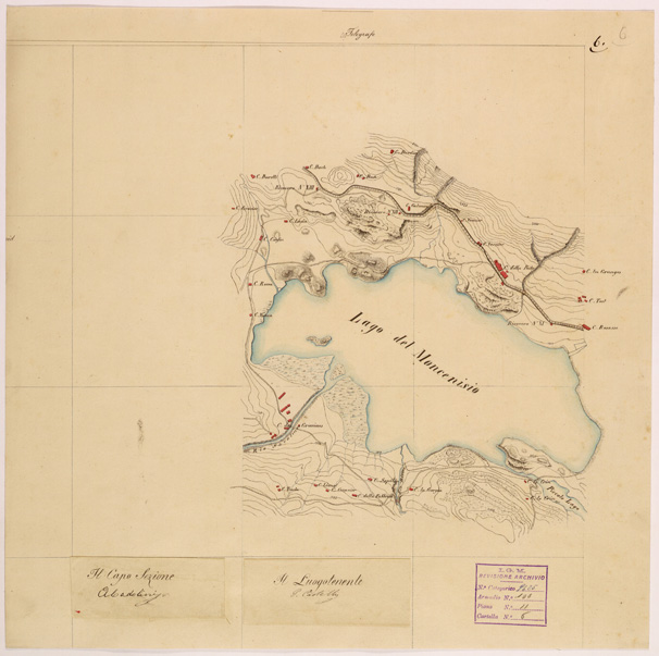(N:28236) VALLE DORIA ( MONCENISIO - NOVALESA - VALLETTE - PELVO ) - FOGLIO 06 (SE001927) Carte e stampe antiche: riproduzione a colori su carta (formato A2)
