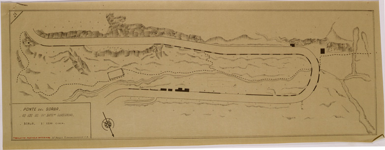 (N:29506) PONTE DEL SORBA (MORTOLA INFERIORE FRANCIA) (SE003319) Carte e stampe antiche: riproduzione a colori su carta (formato A2)