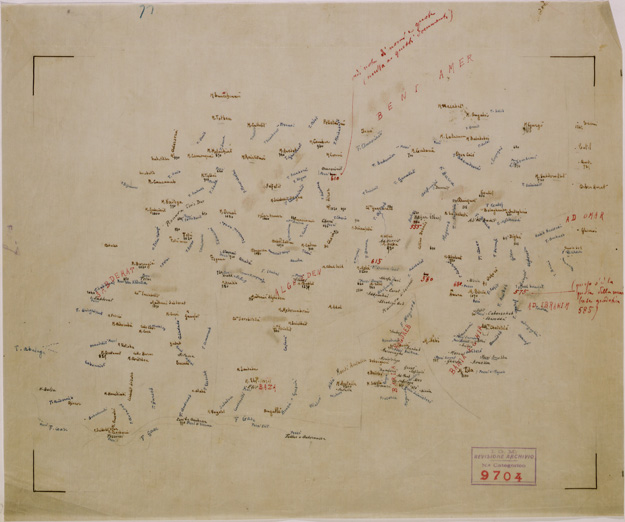 (N:29907) REGIONE FRA IL FIUME GASC E IL FIUME BARCA (SE003772) Carte e stampe antiche: riproduzione a colori su carta (formato A2)