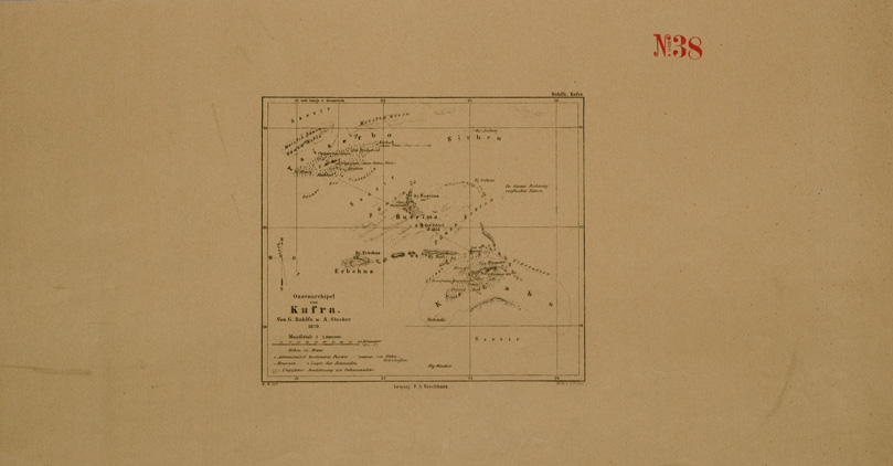 (N:30477) KUFRA. (SE004505) Carte e stampe antiche: riproduzione a colori su carta (formato A2)