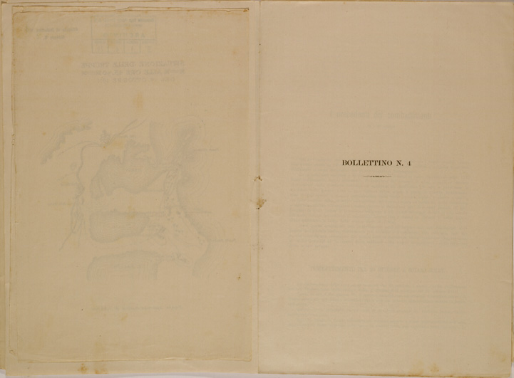 (N:30604) SPEDIZIONE IN TRIPOLITANIA ED IN CIRENAICA - BOLLETTINO N. 4 B. 4. (SE004620) Carte e stampe antiche: riproduzione a colori su carta (formato A2)