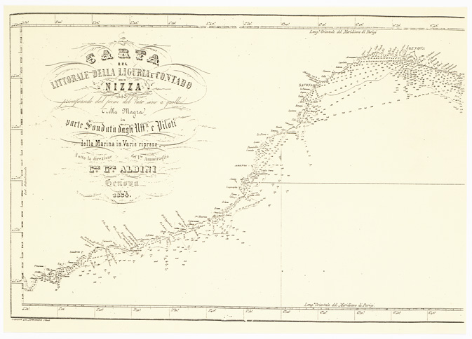 (N:10552) IL CONTRIBUTO SCIENTIFICO DELLA CARTOGRAFIA NAUTICA DELLA LIGURIA - Foglio 2 (B0002991, B0002992) Carte e stampe antiche: riproduzione a colori su carta (formato A2)