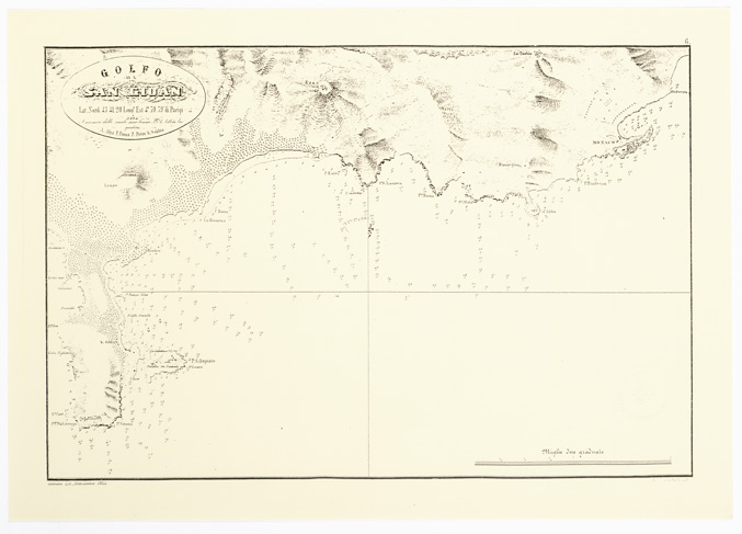 (N:10572) IL CONTRIBUTO SCIENTIFICO DELLA CARTOGRAFIA NAUTICA DELLA LIGURIA - Foglio 6 (B0002996) Carte e stampe antiche: riproduzione a colori su carta (formato A2)