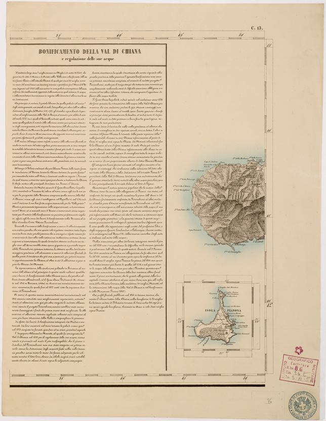 (N:7979) CARTA TOPOGRAFICA DELLE PROVINCIE LOMBARDO VENETO... - C13 Foglio 2 (B0007776) Carte e stampe antiche: riproduzione a colori su carta (formato A2)