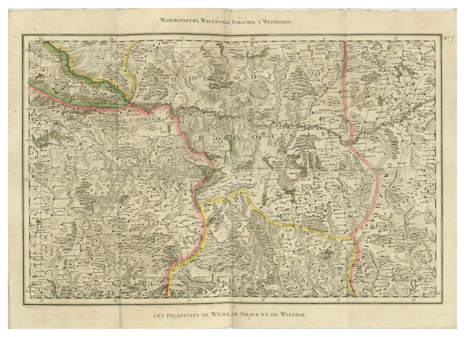 (N:34191) POLONIA ABTHEILLUNG DER POHLNISCHE LAND etc... - FOGLIO 7 (B0020154) Carte e stampe antiche: riproduzione a colori su carta (formato A2)