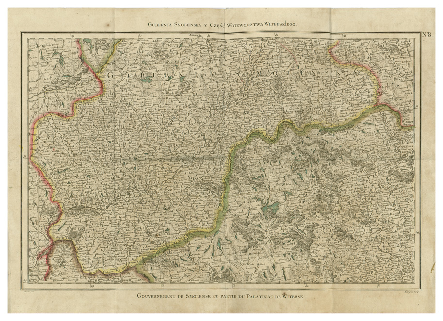 (N:34192) POLONIA ABTHEILLUNG DER POHLNISCHE LAND etc... - FOGLIO 8 (B0020155) Carte e stampe antiche: riproduzione a colori su carta (formato A2)