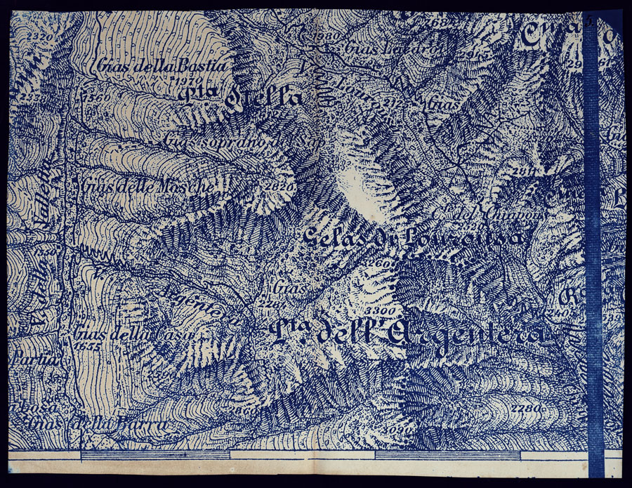 (N:23507) CARTA DEL MONCENISIO - RIPARTO QUARTO SUD-EST - FOGLIO 5. (CA001795) Carte e stampe antiche: riproduzione a colori su carta (formato A2)