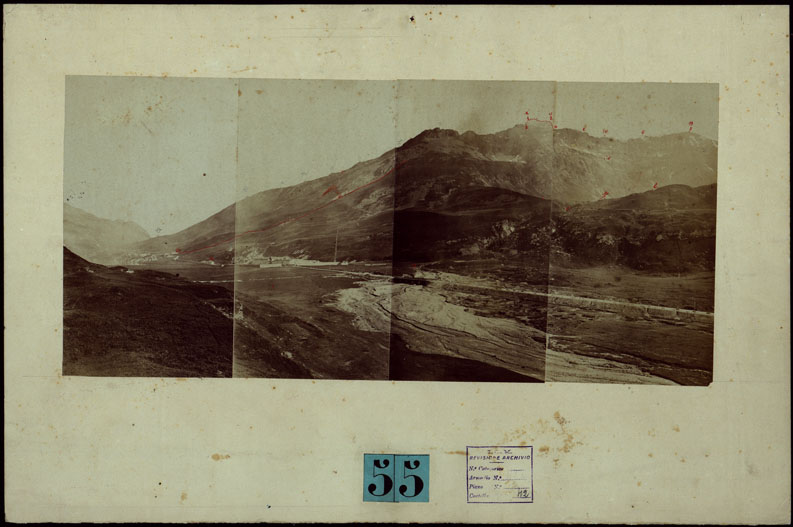 (N:23996) TRENTADUE PANORAMI FOTOGRAFICI ESEGUITI DAL TENENTE DI STATO MAGGIORE SIG. MANZI NEL 1876, PER STUDI SULLA FOTOTOPOGRAFIA (CA003484) Carte e stampe antiche: riproduzione a colori su carta (formato A2)