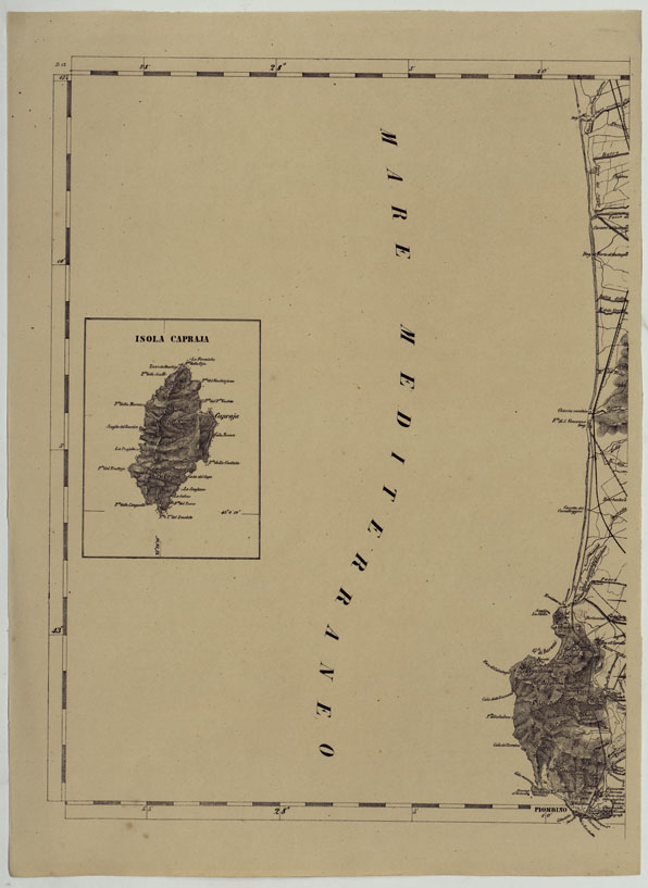 (N:11844) CARTA TOPOGRAFICA DELLE PROVINCIE LOMBARDO-VENETE E DEGLI EX DUCATI ALLA SCALA DI 1:86.400 1865 - FOG. D.12 (CA004583) Carte e stampe antiche: riproduzione a colori su carta (formato A2)