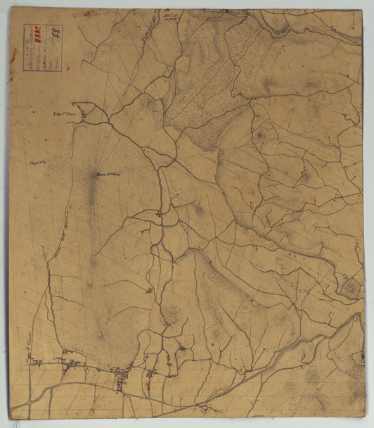 (N:12745) MINUTE ORIGINALI DI CAMPAGNA DELLE LEVATE AL 20.000 DELLA CARTA  DEL REAME DI NAPOLI ANNESSI GRAFICI E SCHIZZI DI NESSUN VALORE (CA006424) Carte e stampe antiche: riproduzione a colori su carta (formato A2)