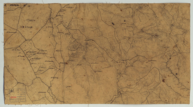 (N:12783) MINUTE ORIGINALI DI CAMPAGNA DELLE LEVATE AL 20.000 DELLA CARTA  DEL REAME DI NAPOLI ANNESSI GRAFICI E SCHIZZI DI NESSUN VALORE - Caserta (CA006440) Carte e stampe antiche: riproduzione a colori su carta (formato A2)