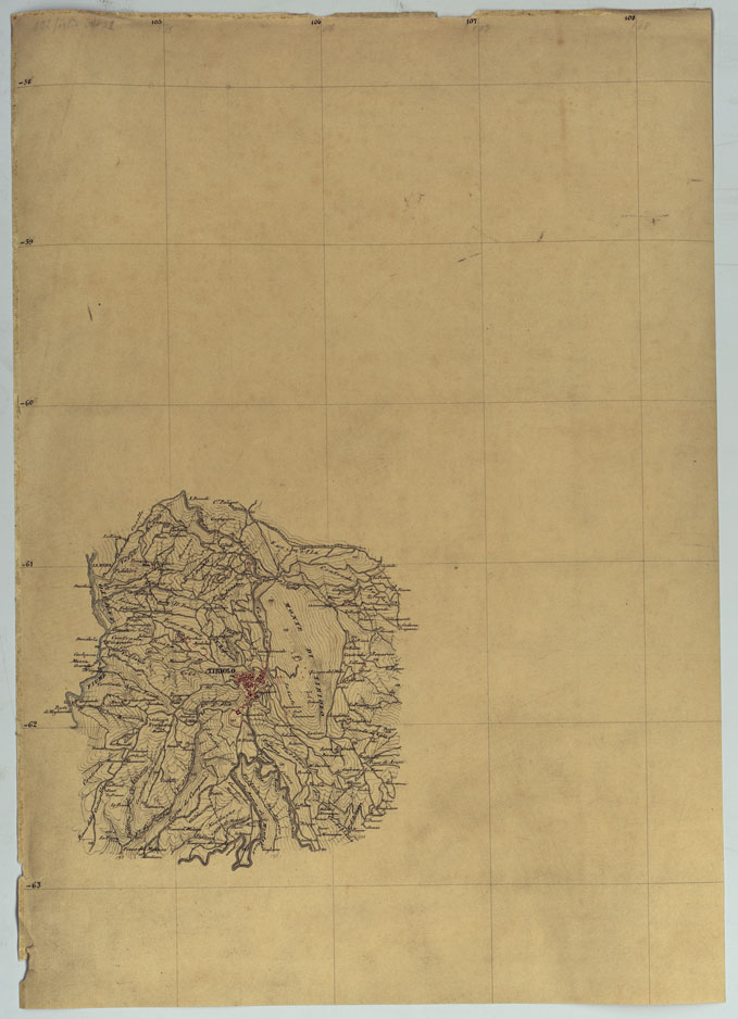 (N:12729) MINUTE ORIGINALI DI CAMPAGNA DELLE LEVATE AL 20.000 DELLA CARTA  DEL REAME DI NAPOLI ANNESSI GRAFICI E SCHIZZI DI NESSUN VALORE -Tiriolo (CA006474) Carte e stampe antiche: riproduzione a colori su carta (formato A2)