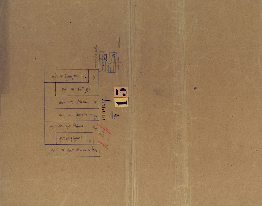 (N:24934) VESUVIO E DINTORNI - COPERTINA FOGLIO STRIANO. (CA006585) Carte e stampe antiche: riproduzione a colori su carta (formato A2)