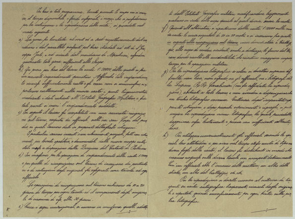 (N:9569) CARTA DEI DINTORNI DI PALERMO ALLA SCALA DI 1 A 10.000 PER LEMANOVRE SULLA CARTA ESEGUITA MEDIANTE INGRANDIMENTO GEOMETRICO DELLA CARTA AL 50.000, RIVEDUTA E COMPLETATA IN OGNI PARTE SUL TERRENO, CON STRUMENTI PER LEVATE SPEDITIVE - TITOLO (CA007306, CA007307, CA007308, CA007309) Carte e stampe antiche: riproduzione a colori su carta (formato A2)