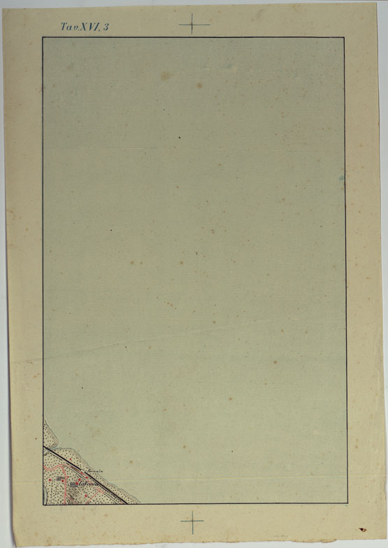 (N:9568) CARTA DEI DINTORNI DI PALERMO ALLA SCALA DI 1 A 10.000 PER LEMANOVRE SULLA CARTA ESEGUITA MEDIANTE INGRANDIMENTO GEOMETRICO DELLA CARTA AL 50.000, RIVEDUTA E COMPLETATA IN OGNI PARTE SUL TERRENO, CON STRUMENTI PER LEVATE SPEDITVE - TAVOLA XVI 3. (CA007370) Carte e stampe antiche: riproduzione a colori su carta (formato A2)