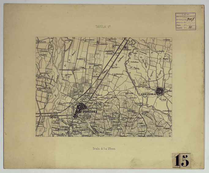 (N:17492) SAGGIO DI TRATTEGGIO - TAVOLA 1.
 (CA008032) Carte e stampe antiche: riproduzione a colori su carta (formato A2)