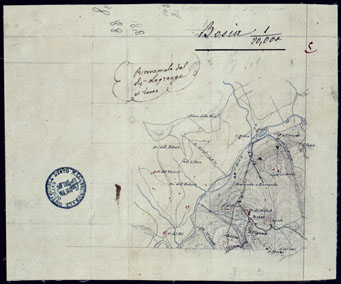 (N:8748) TERRITORIO COMPRESO TRA RACCONIGI, MORETTA, SAVIGLIANO, ALESSANDRIA ED IVREA - BOSIA. (CA001861) Carte e stampe antiche: riproduzione a colori su carta (formato A4)