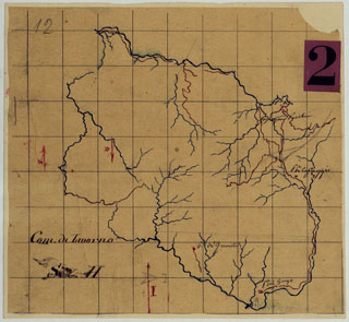 (N:24845) ELEMENTI PER LA FORMAZIONE DI UNA CARTA DELLA TOSCANA ALLA SCALA DI 1:28.800 - LIVORNO. (CA005621) Carte e stampe antiche: riproduzione a colori su carta (formato A4)