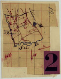 (N:24848) ELEMENTI PER LA FORMAZIONE DI UNA CARTA DELLA TOSCANA ALLA SCALA DI 1:28.800 - LIVORNO. (CA005624) Carte e stampe antiche: riproduzione a colori su carta (formato A4)