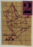 (N:24850) ELEMENTI PER LA FORMAZIONE DI UNA CARTA DELLA TOSCANA ALLA SCALA DI 1:28.800 - LIVORNO. (CA005626) Carte e stampe antiche: riproduzione a colori su carta (formato A4)