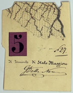 (N:24859) DINTORNI DI FIRENZE - MINUTA N. 1 (CA005667) Carte e stampe antiche: riproduzione a colori su carta (formato A4)