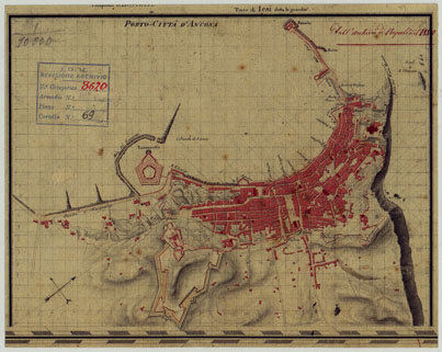 (N:174) PORTO - CITTA' D'ANCONA (CA005771) Carte e stampe antiche: riproduzione a colori su carta (formato A4)