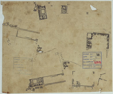 (N:15719) Scavi di Pompei - Foglio 32 (CA006792) Carte e stampe antiche: riproduzione a colori su carta (formato A4)