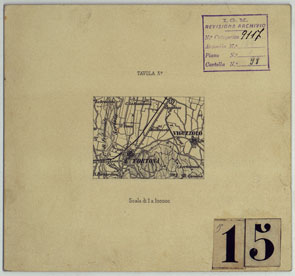 (N:17494) SAGGIO DI TRATTEGGIO - TAVOLA 3. (CA008034) Carte e stampe antiche: riproduzione a colori su carta (formato A4)