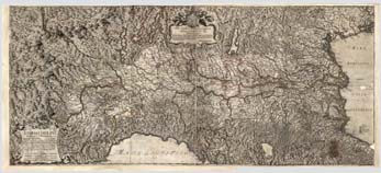 (N:488) CORSO DEL PO PER LA LOMBARDIA DALLE SUE FONTI SINO AL MARE CO' FIUMI CHE IN ESSO SCARICANO CON GLI STATI DE PRINCIPI AGGIACENTI E CONFINANTI E CON LE STRADE PRINCIPALI DESCRITTO DA AGOSTINO SERGENTE MAGGIORE CERRUTI CAPITANO DI UNA COMPAGNIA... (B0012837, B0012838, B12837-8) Carte e stampe antiche: riproduzione digitale a 300 DPI