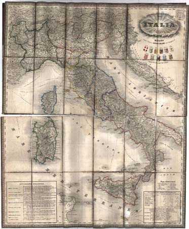 (N:9460) NUOVA CARTA POSTALE DELL'ITALIA MILANO, PRESSO L'EDITORE ANTONIO VALLARDI (B0012937, B0012938, B12937-8) Carte e stampe antiche: riproduzione digitale a 300 DPI
