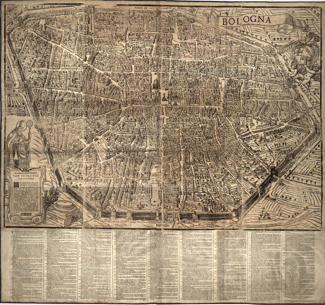 (N:403) BOLOGNA MATTEO BORBONI BOLOGNESE DISEGNO' ED INTAGLIO' NELL'ANNO 1638. RIMODERNATA NEL 1724 (B0007008, B0007009, B0007010, B0007011, B0007012, B0007013, B7008-13) Carte e stampe antiche: riproduzione digitale a 300 DPI