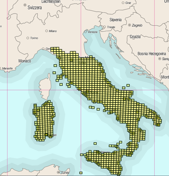 copertura serie 25DBSN al 3 gennaio 2023