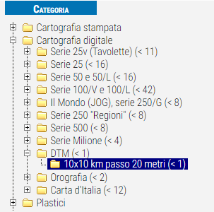  Path per acquisto DTM