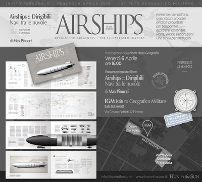 Invito per la presentazione del libro: AirShips Invito per la presentazione del libro: AirShips