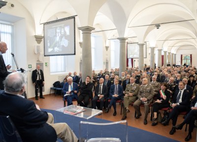 Un momento della cerimonia