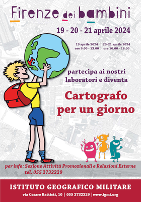 IL manifesto dell'evento Cartografo per un Giorno IL manifesto dell'evento Cartografo per un Giorno
