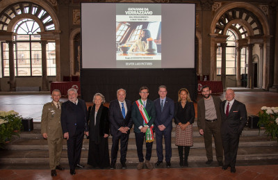 Un momento della presentazione a Palazzo Vecchio